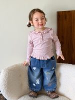 【73-120】トップスorパンツ 女の子 フリル おしゃれ - 画像 (6)