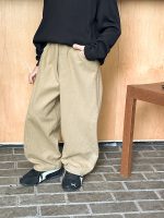 【90-170】パンツ キッズ 男女兼用 コットン ゆったりシルエット - 画像 (16)