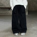 【100-170】カーゴパンツ 女の子 ポケット付き カジュアル 履きやすい - 画像 (7)