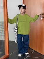 【100-170】長袖Tシャツ 男の子 英字プリント ゆったり 着回しやすい - 画像 (17)