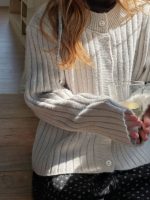 【90-140】カーディガン 女の子 無地 ふわふわ お出かけ - 画像 (9)