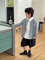 【100-170】ニットカーディガン 男女兼用 刺繍 ふんわり カジュアル - 画像 (31)