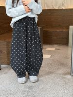 【100-170】パンツ 女の子 ドット柄 ゆったり 履きやすい - 画像 (5)