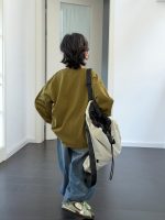 【100-150】長袖Tシャツ 男の子 英字プリント カジュアル ゆったり - 画像 (13)