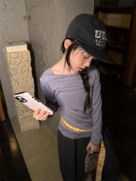 【100-160】長袖Ｔシャツ 女の子 おしゃれ シンプル 着せやすい - 画像 (23)