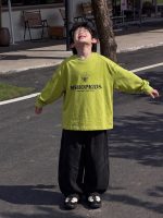 【90-160】パーカー ズボン プリント 長袖 ドットズボン カジュアル 男の子 - 画像 (3)