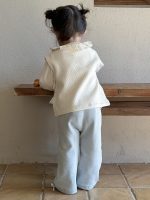 【73-100】トップスorパンツ女の子 フリル シンプル - 画像 (5)