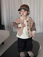 【73-100】アウター 配色 切り替え ボタン 男の子 - 画像 (6)