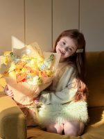 【90-150】長袖Tシャツ 女の子 カートゥーン ドット柄 ソフトな肌触り - 画像 (21)