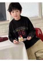 【100-160】長袖Tシャツ 男の子 アメカジ モックネック やわらか素材 - 画像 (8)