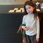 【100-170】インナーシャツ 女の子 ハーフタートルネック ストレッチで快適 - 画像 (7)