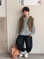 【100-170】長袖Tシャツ 男の子 コットン ストリート カジュアル - 画像 (11)