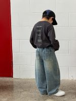【100-170】長袖Tシャツ 男の子 コットン 英字プリント ゆったり - 画像 (17)