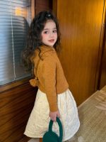 【90-140】フード付きニットorスカート 女の子 韓国風 ガーリー - 画像 (5)