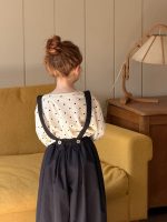 【90-150】長袖Tシャツ 女の子 カートゥーン ドット柄 ソフトな肌触り - 画像 (11)