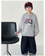 【90-160】トレーナー 男の子 カートゥーンプリント 裏起毛 あったか - 画像 (26)