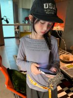 【100-160】長袖Ｔシャツ 女の子 おしゃれ シンプル 着せやすい - 画像 (13)