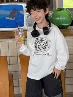 【90-160】パーカー ラウンドネック 長袖 プリント カジュアル 男の子 - 画像 (6)