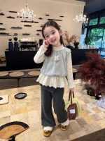 【80-140】ベストorフリルTシャツorフレアパンツ 女の子 フリル レイヤード風 - 画像 (3)