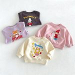 【90-140】トレーナー 女の子 カートゥーン おしゃれ 合わせやすい - 画像 (3)