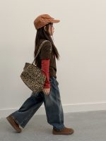 【100-170】長袖Tシャツ 女の子 切り替え 英字 トレンド - 画像 (3)