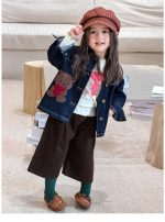 【80-140】アウターor長袖Tシャツorパンツ 女の子 クマ柄 カジュアル - 画像 (11)