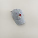 【GOODS】帽子 キャップ ハート柄 刺繍 カワイイ - 画像 (10)