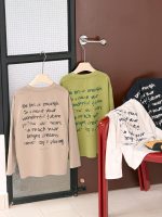 【100-170】長袖Tシャツ 男の子 英字プリント ゆったり 着回しやすい - 画像 (12)