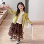 【100-170】トップス 女の子 ニット ハート ファッション - 画像 (6)