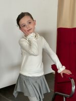 【90-140】長袖 インナー 女の子 フリルカラー やわらか素材 - 画像 (27)