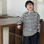 【90-160】ニットセーター 男の子 厚手 防寒 あったか 韓国風