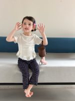【90-150】フレアパンツ 女の子 九分丈 トレンド すっきり 動きやすい - 画像 (16)