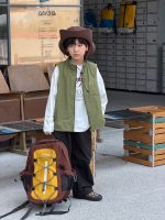 【100-170】ベスト 男の子 アウトドア カジュアル レイヤード - 画像 (8)