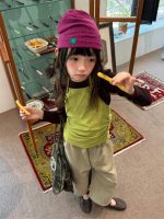 【100-160】長袖Ｔシャツ 女の子 重ね着 合わせやすい - 画像 (4)