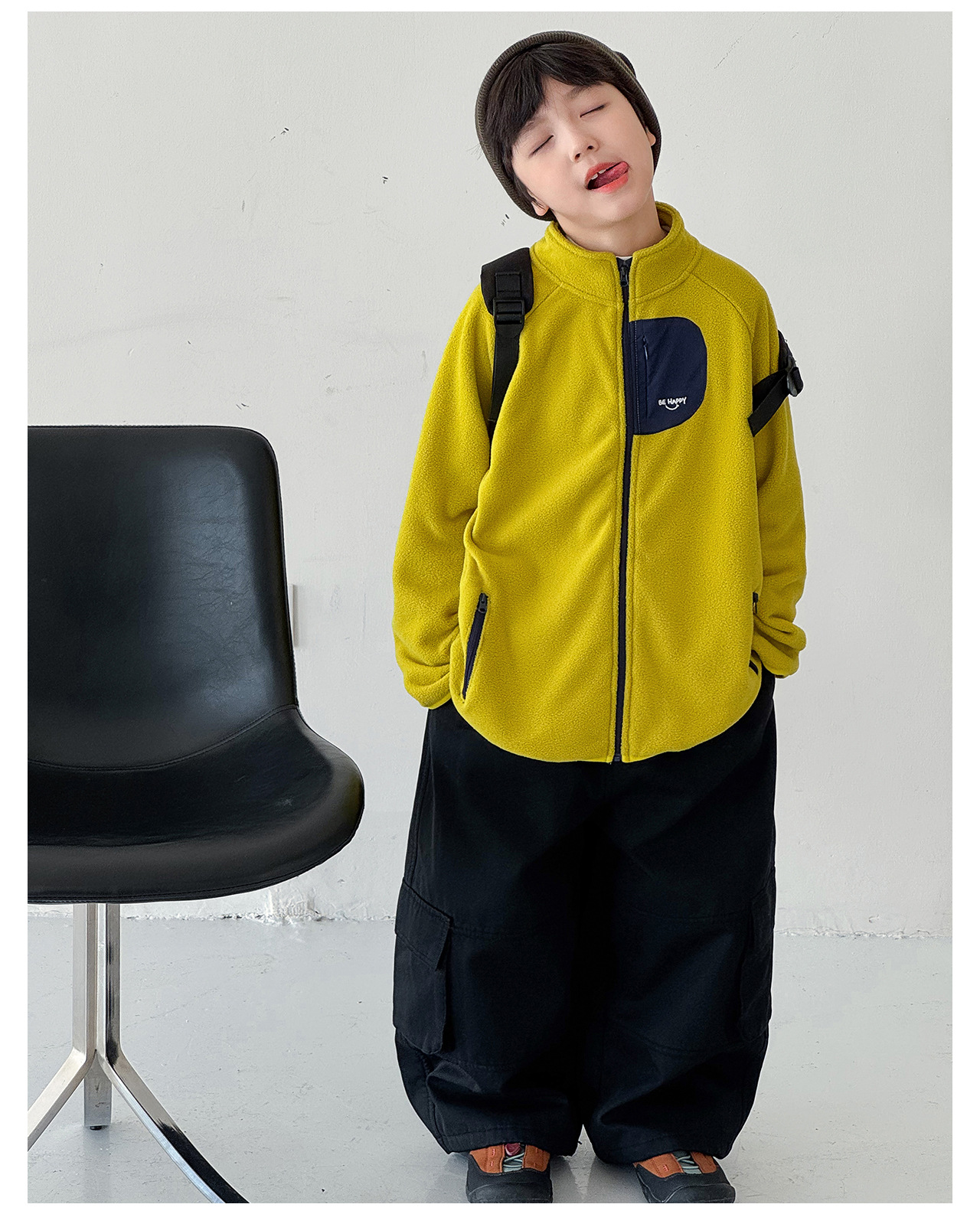 O1CN01YhZrLOkmMwB2b8L4_3646241795-0-cib.jpg 【90-160】ベストorアウター 男の子 韓国風 あったか カジュアル - 画像 (1)