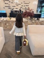【80-140】ベストorフリルTシャツorフレアパンツ 女の子 フリル レイヤード風 - 画像 (4)