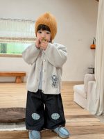 【73-110】アウター パーカー ズボン ニット デニム 切り替え  男の子 - 画像 (4)