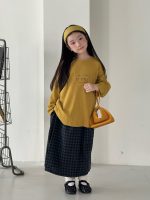 【100-150】長袖Tシャツ 女の子 刺繍 韓国風 ベーシック カジュアル - 画像 (11)