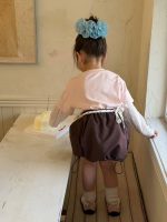 【80-130】長袖Tシャツorスカート 女の子 おしゃれ レイヤード風 - 画像 (5)