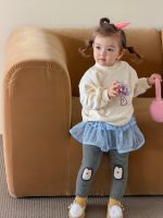 【73-110】パーカー レギンス ラウンドネック 長袖 カジュアル 女の子 - 画像 (5)