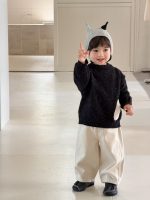 【73-110】セーター 配色 長袖 合わせやすい 男の子 - 画像 (6)