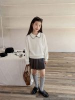 【100-170】トップス 女の子 ニット 折り襟 かわいい - 画像 (5)