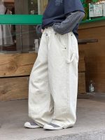 【100-170】ストレートパンツ 韓国風 カジュアル コットン - 画像 (11)
