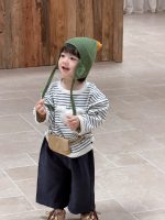 【73-110】パーカー ズボン ストライブ ラウンドネック ゆったり 男の子 - 画像 (4)