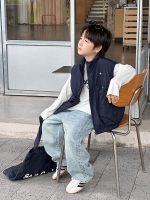 【90-170】中綿ベスト 男の子 防風 あったか 韓国風 ストリート - 画像 (25)