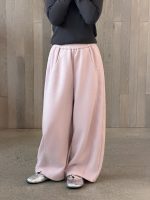 【100-170】パンツ 女の子 切り替え 無地 韓国風 - 画像 (3)