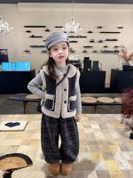 【80-140】ボアベストorニットorパンツ 女の子 あったか 韓国風 カジュアル - 画像 (3)