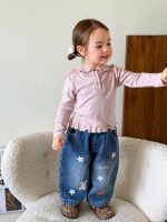 【73-120】トップスorパンツ 女の子 フリル おしゃれ - 画像 (4)