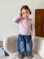 【73-120】トップスorパンツ 女の子 フリル おしゃれ - 画像 (3)