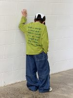 【100-170】長袖Tシャツ 男の子 英字プリント ゆったり 着回しやすい - 画像 (21)